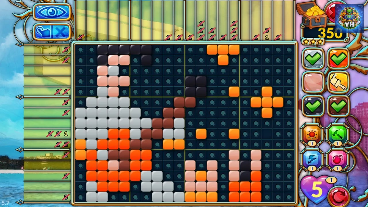 Travel Mosaics 4: Adventures In Rio Nintendo Switch - ảnh màn hình 5