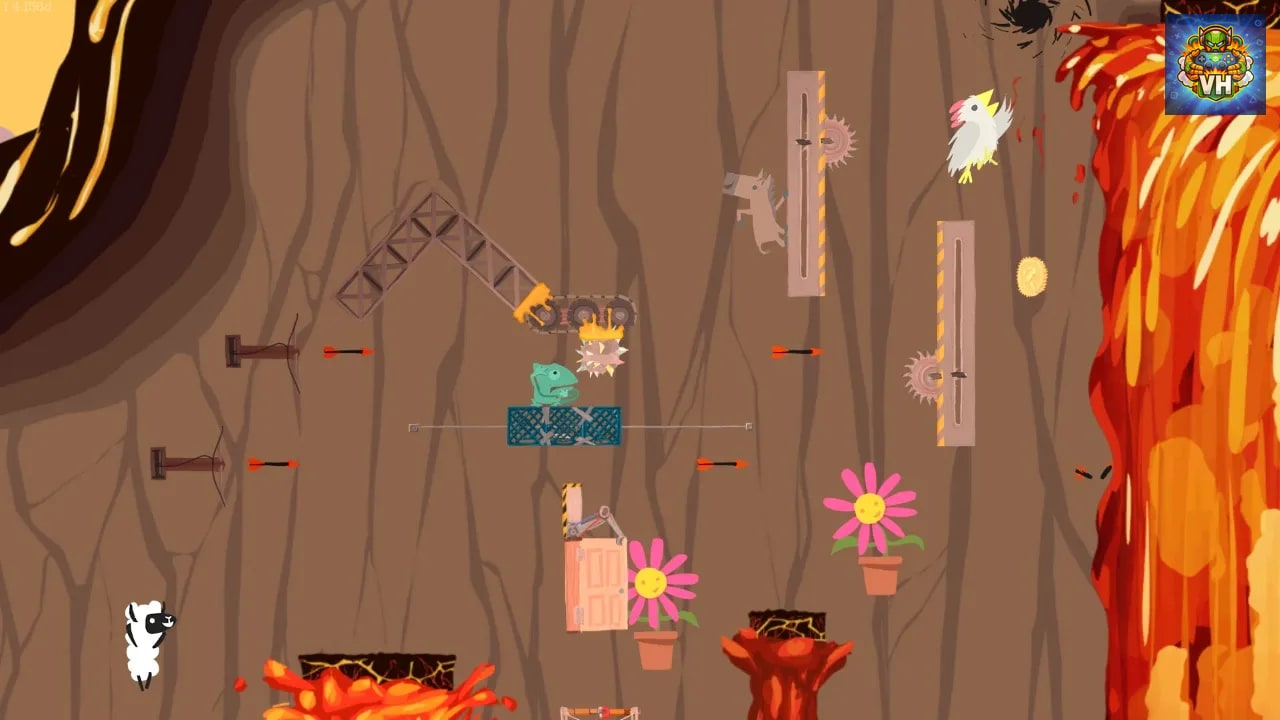Ultimate Chicken Horse Nintendo Switch - ảnh màn hình 6