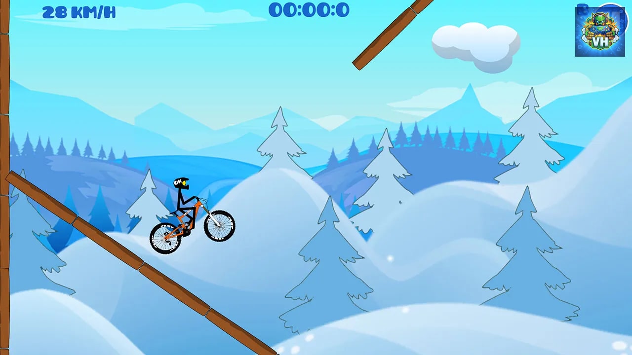 Mountain Bike Hill Climb Race: Real 2D Arcade Dirt Racing Games Nintendo Switch - ảnh màn hình 3