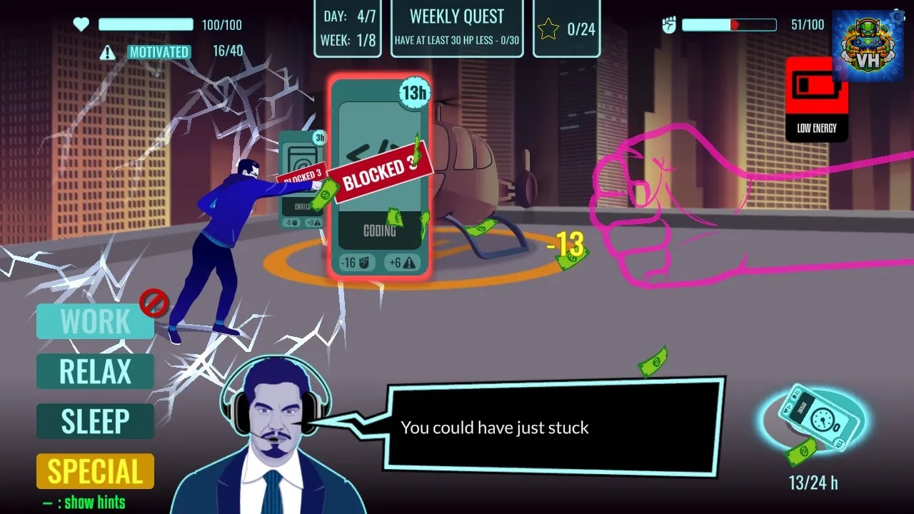 Invisible Fist Nintendo Switch - ảnh màn hình 3