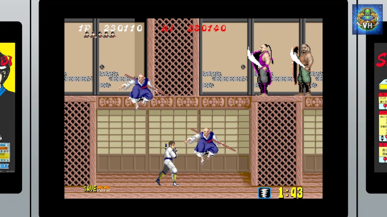 SEGA AGES Shinobi Nintendo Switch - ảnh màn hình 2