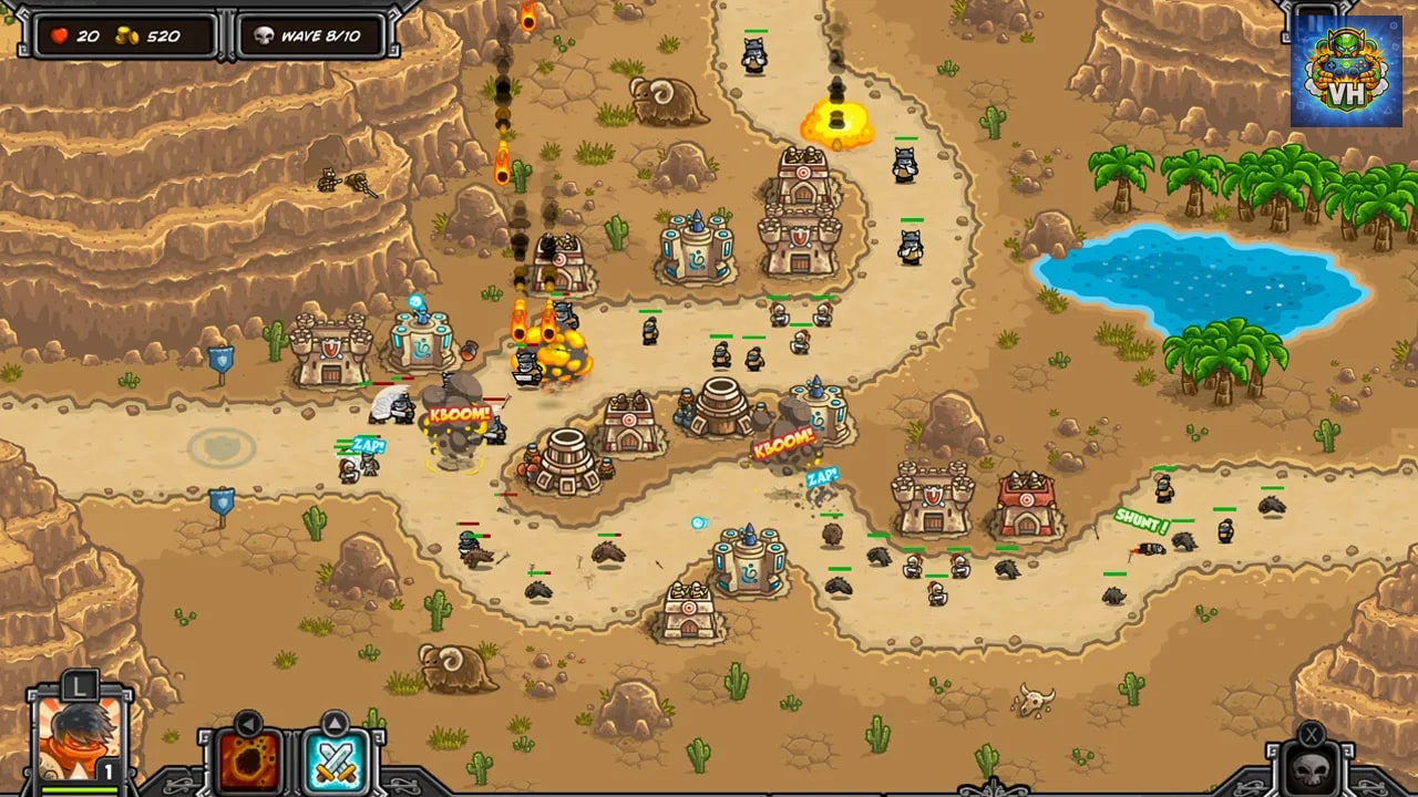 Kingdom Rush Frontiers (test) Việt hóa Switch - ảnh màn hình 4