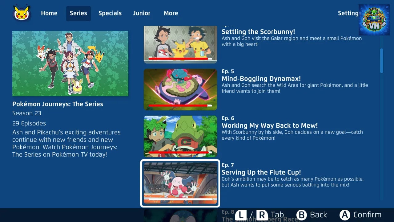 Pokémon TV Nintendo Switch - ảnh màn hình 1