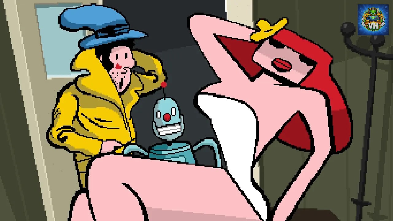 Detective Case and Clown Bot in: Murder in The Hotel Lisbon Nintendo Switch - ảnh màn hình 2