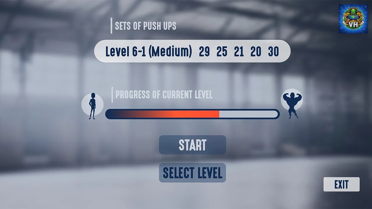 Push-Ups Workout Nintendo Switch - ảnh màn hình 2