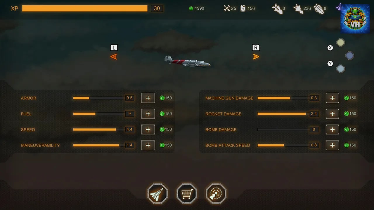 Aircraft Evolution Nintendo Switch - ảnh màn hình 1