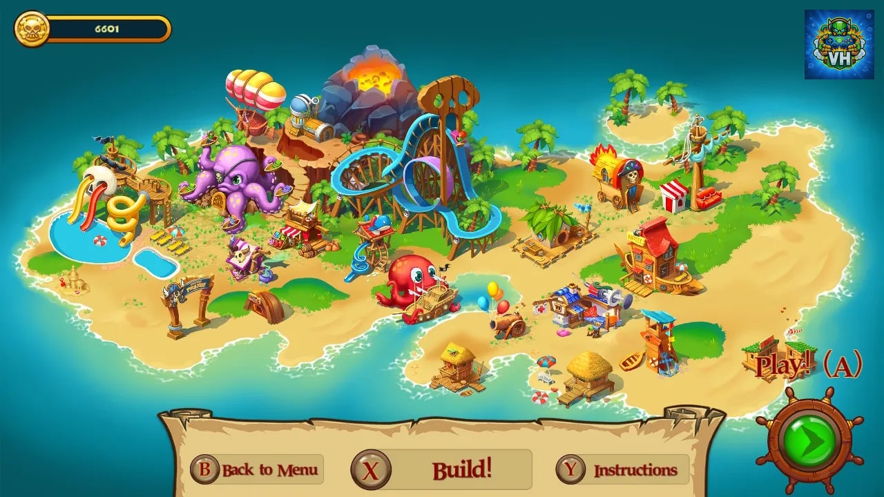 Match Three Pirates II Nintendo Switch - ảnh màn hình 2