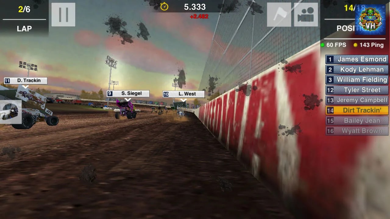 Dirt Trackin Sprint Cars Nintendo Switch - ảnh màn hình 12