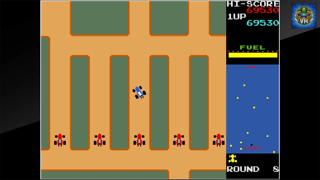 Arcade Archives RALLY-X Nintendo Switch - ảnh màn hình 4