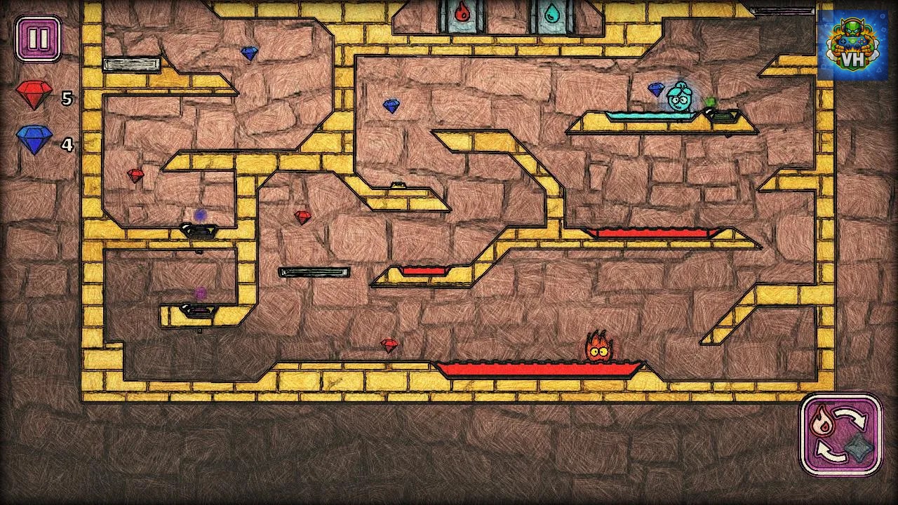 Fire & Water Nintendo Switch - ảnh màn hình 4