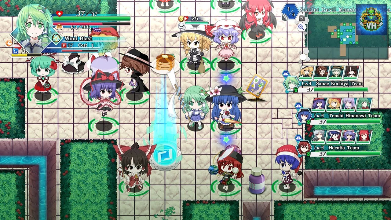 Touhou Genso Wanderer -Lotus Labyrinth R- Nintendo Switch - ảnh màn hình 5