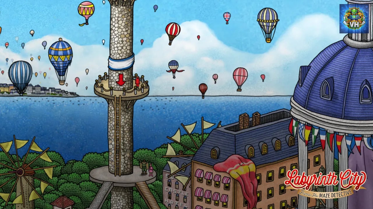 Labyrinth City: Pierre the Maze Detective Nintendo Switch - ảnh màn hình 6