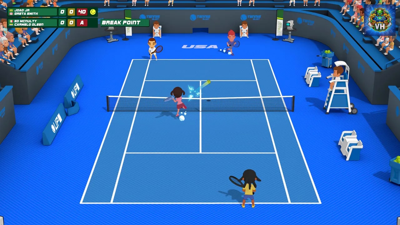 Super Tennis Blast Nintendo Switch - ảnh màn hình 5