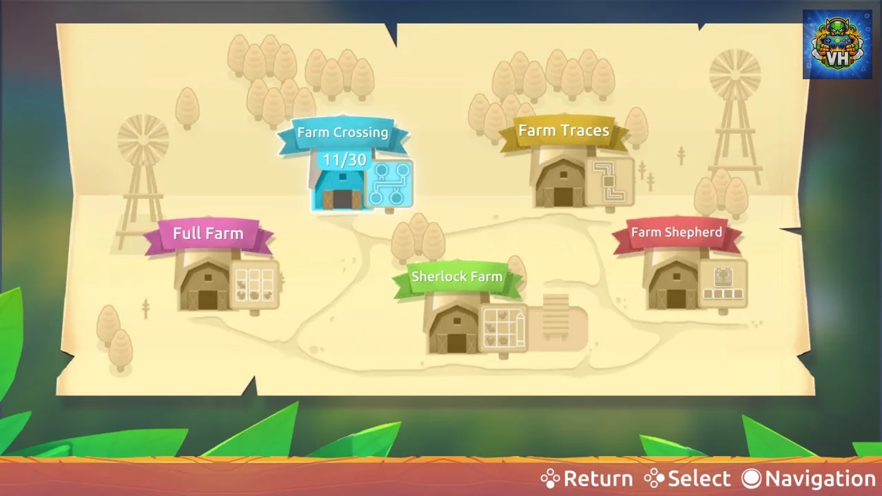 Crowdy Farm Puzzle Nintendo Switch - ảnh màn hình 2