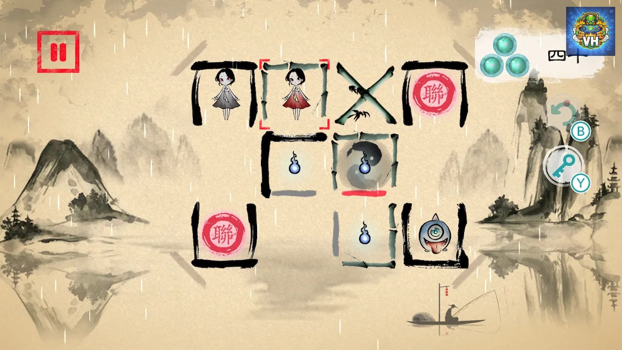 Lynn, The Girl Drawn On Puzzles Nintendo Switch - ảnh màn hình 1