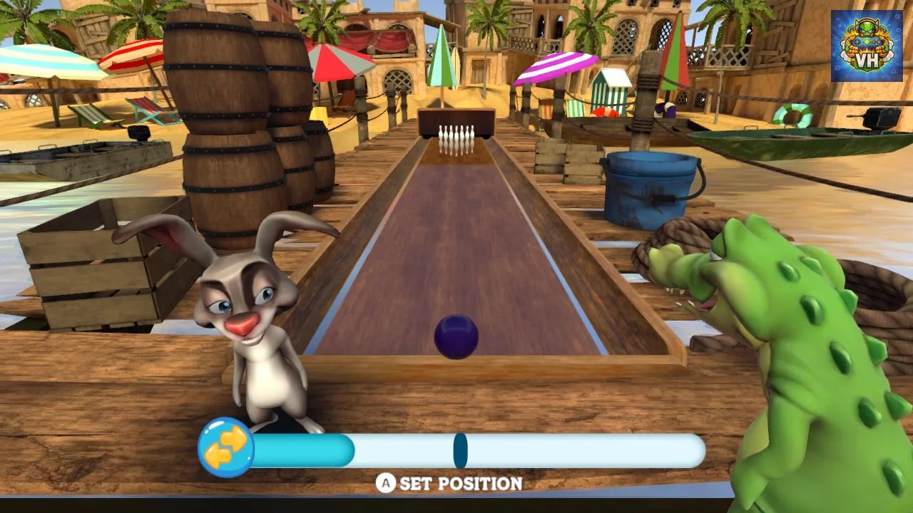 Happy Animals Bowling Nintendo Switch - ảnh màn hình 1