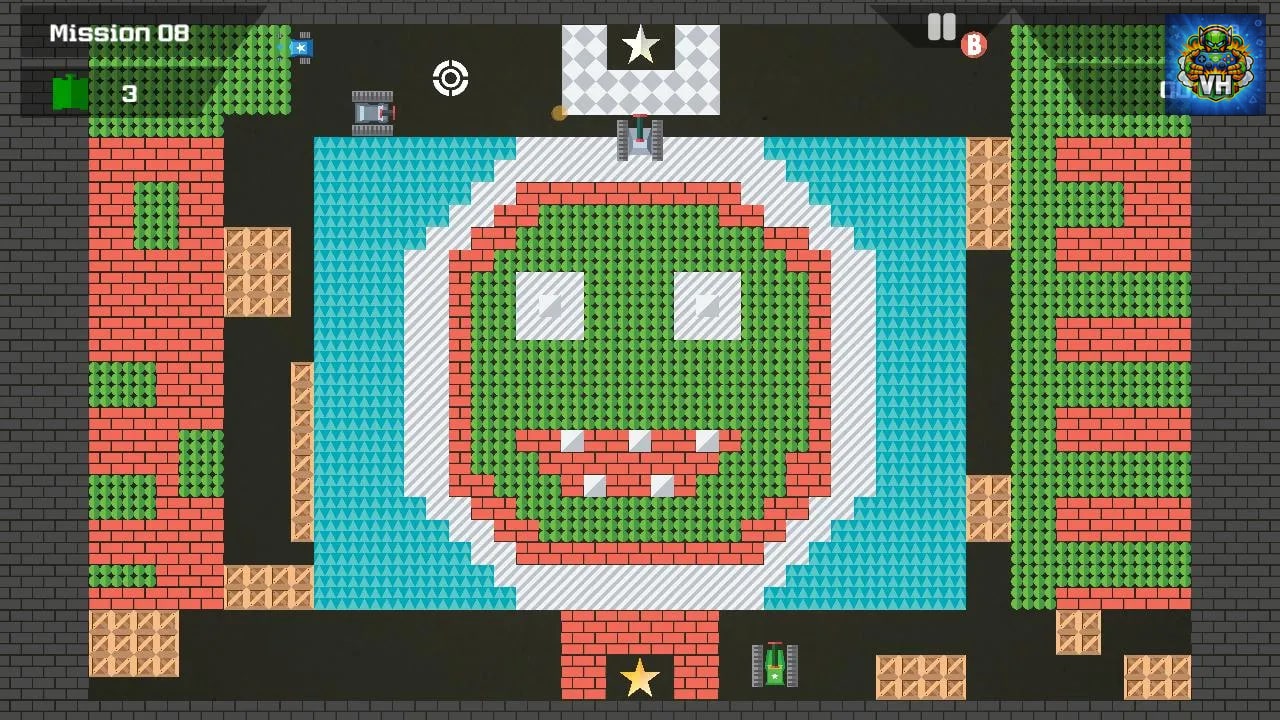 Tank Battle Retro Nintendo Switch - ảnh màn hình 1
