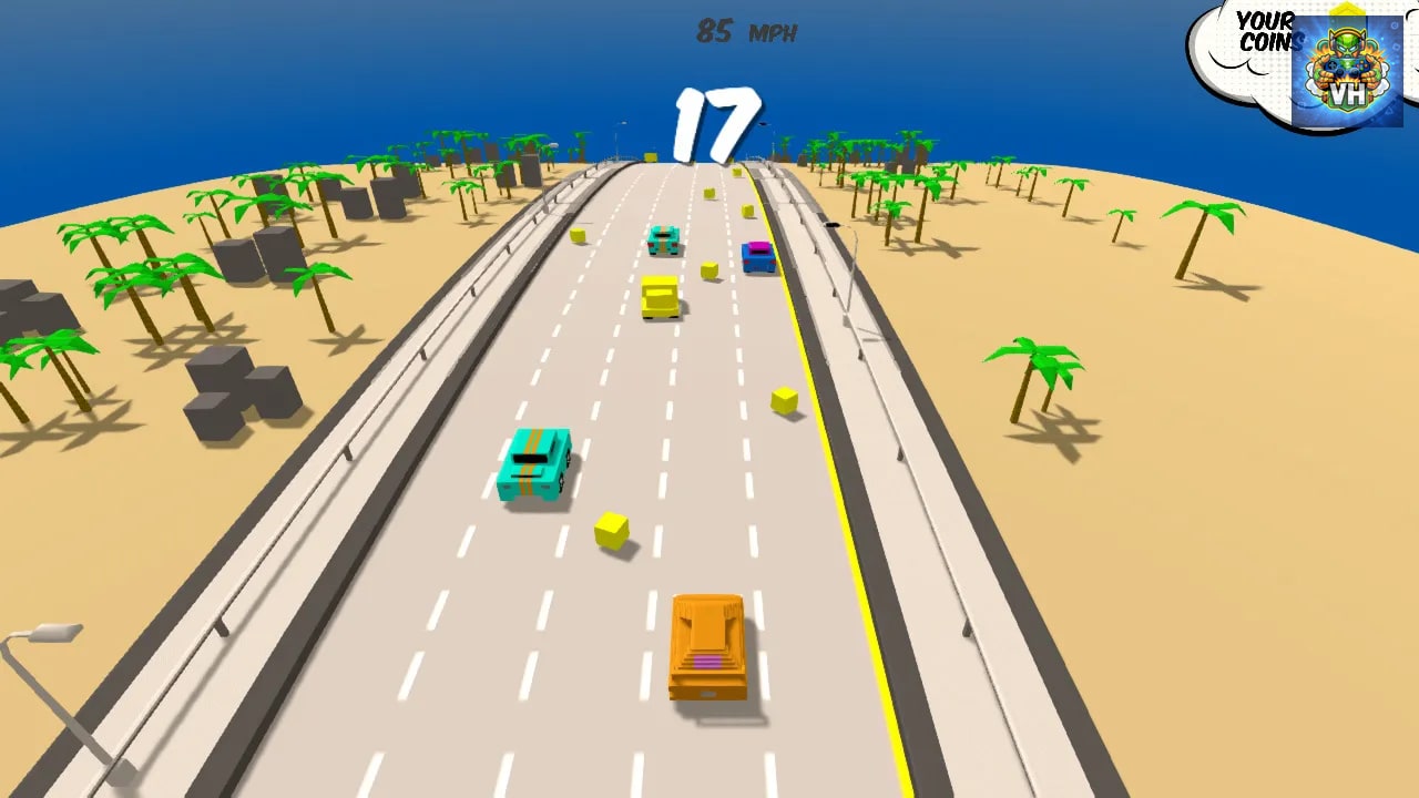 Rally Road - Crashy Car Racing Nintendo Switch - ảnh màn hình 5