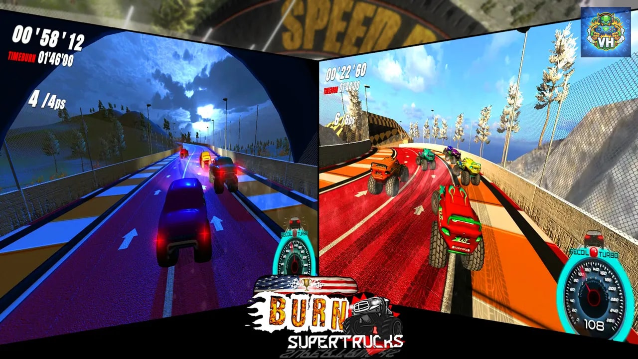 Burn! SuperTrucks Nintendo Switch - ảnh màn hình 7