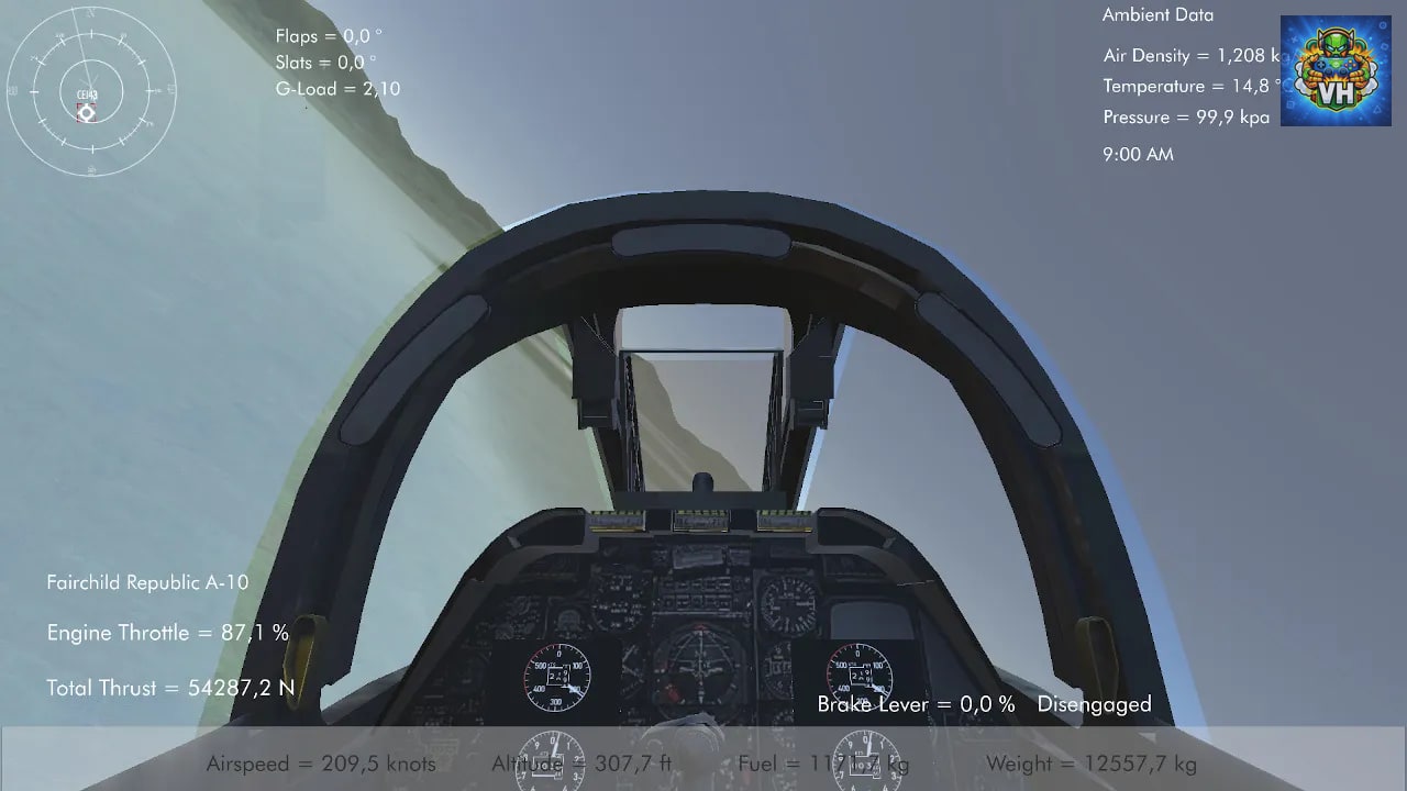 Pro Flight Simulator Nintendo Switch - ảnh màn hình 1