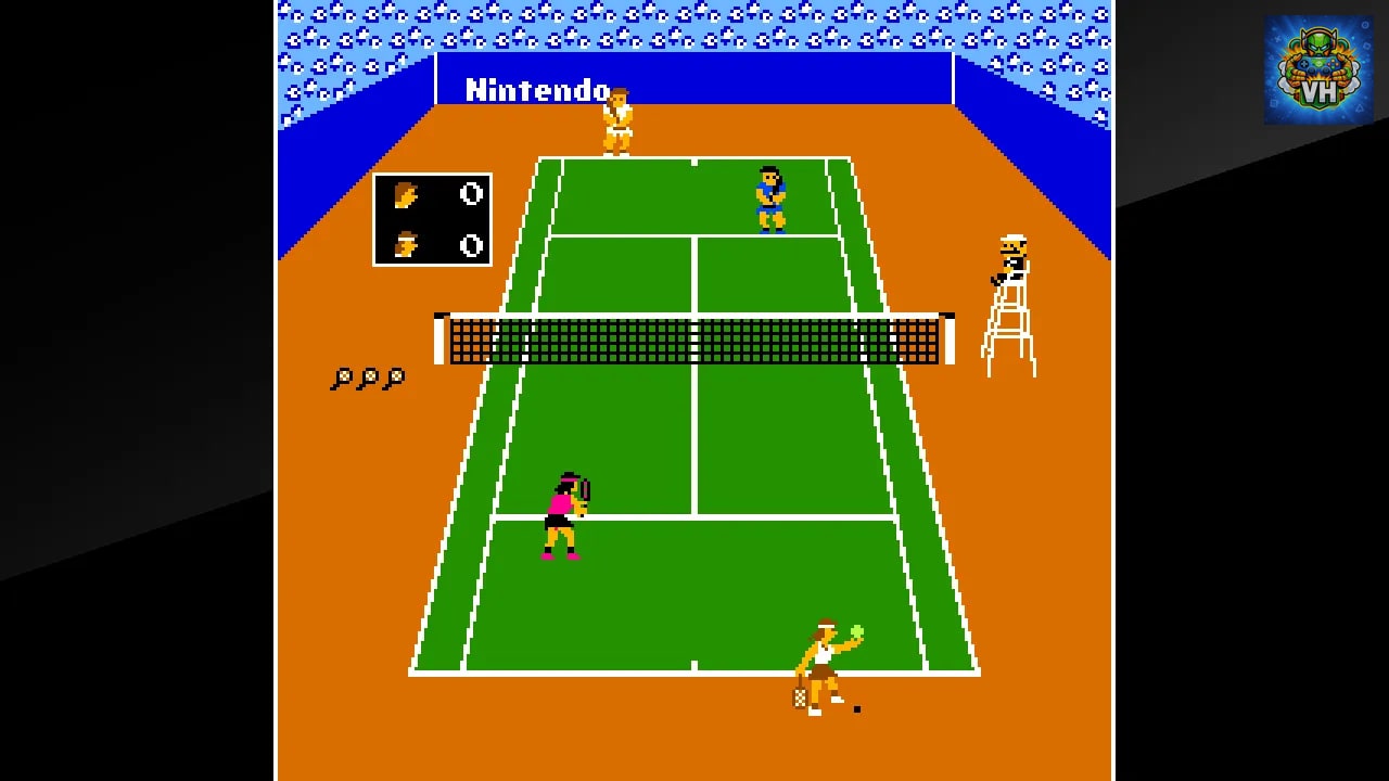 Arcade Archives VS. TENNIS Nintendo Switch - ảnh màn hình 2