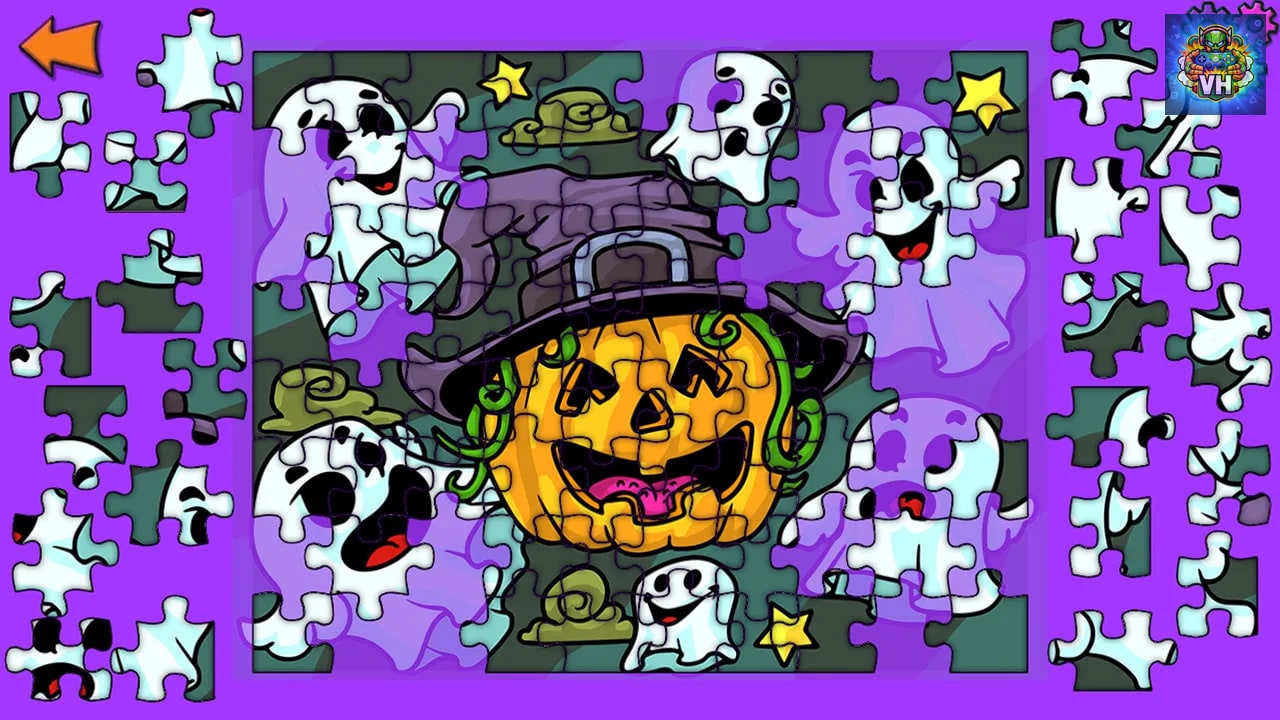 Halloween Jigsaw Puzzles - Puzzle Game for Kids & Toddlers Nintendo Switch - ảnh màn hình 3