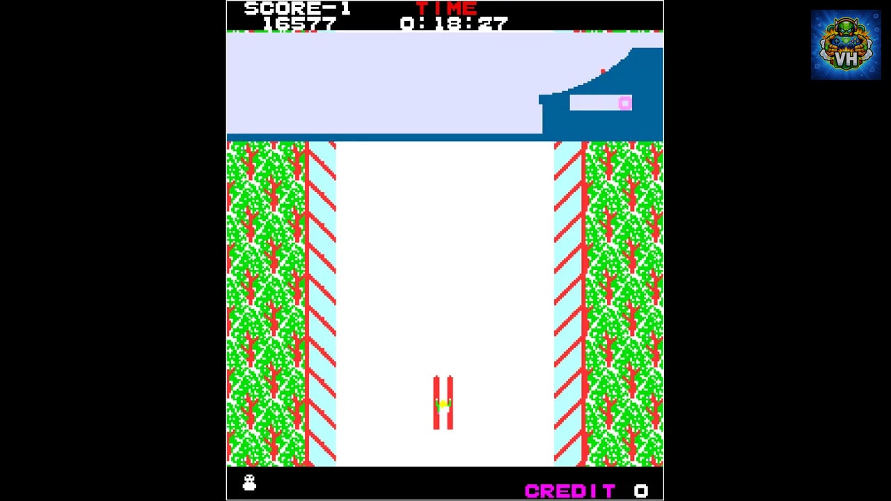 Arcade Archives ALPINE SKI Nintendo Switch - ảnh màn hình 3