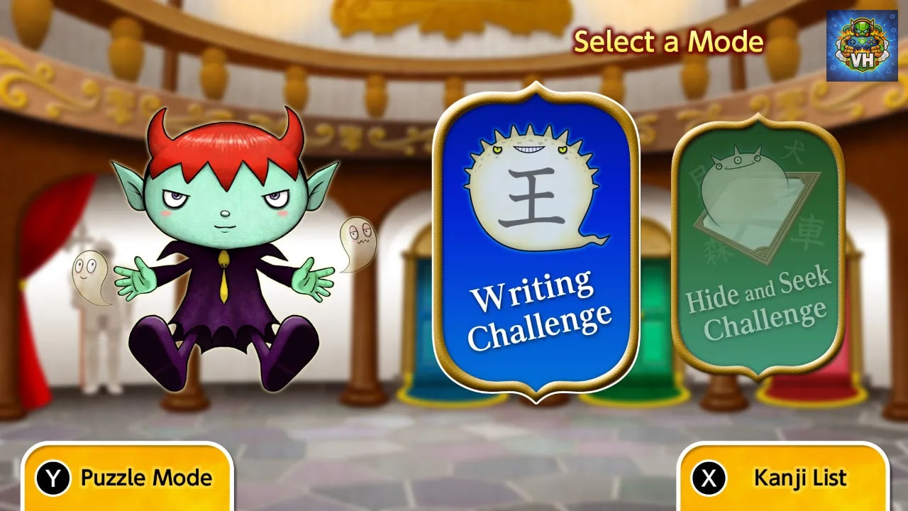 Greco’s Hall of Kanji　Learn Japanese< Beginner > Nintendo Switch - ảnh màn hình 2