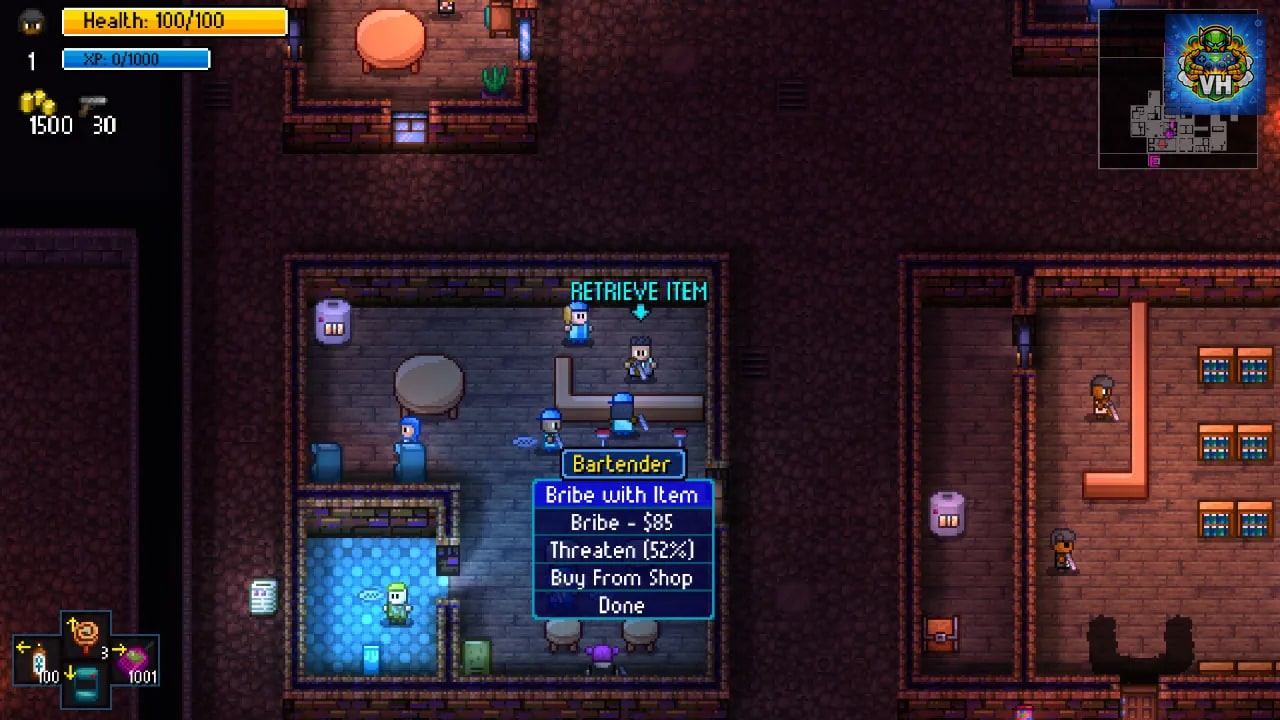 Streets of Rogue Nintendo Switch - ảnh màn hình 2