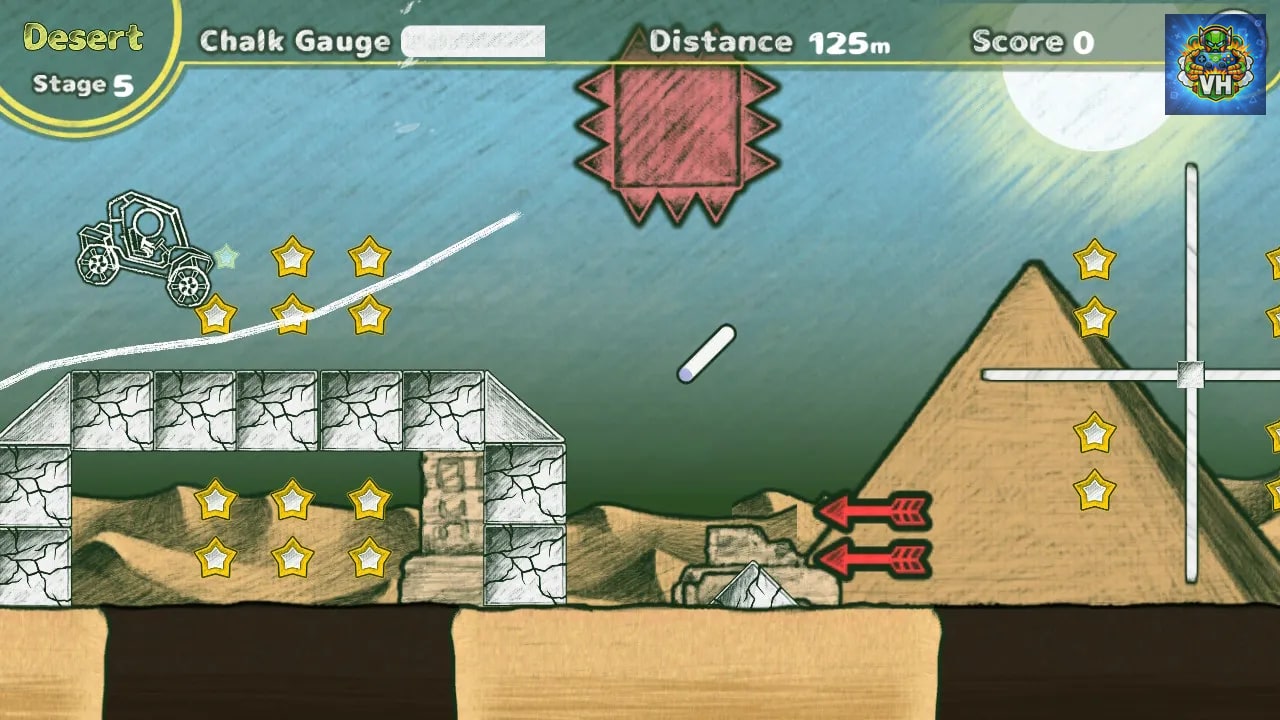 Chalk Dash Carnival Nintendo Switch - ảnh màn hình 1