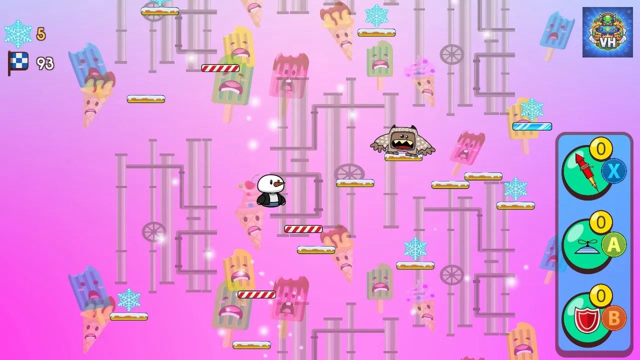 Candy Jump featuring Frosty Nintendo Switch - ảnh màn hình 1
