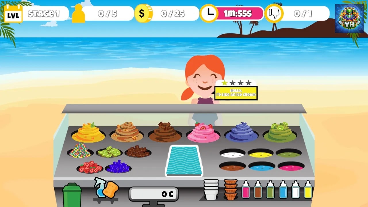 My little IceCream Booth Nintendo Switch - ảnh màn hình 4