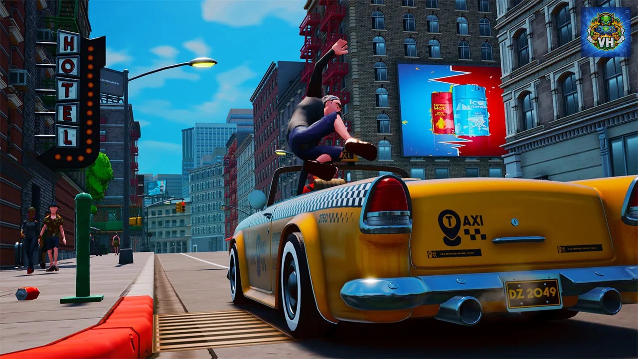 Taxi Chaos Nintendo Switch - ảnh màn hình 2
