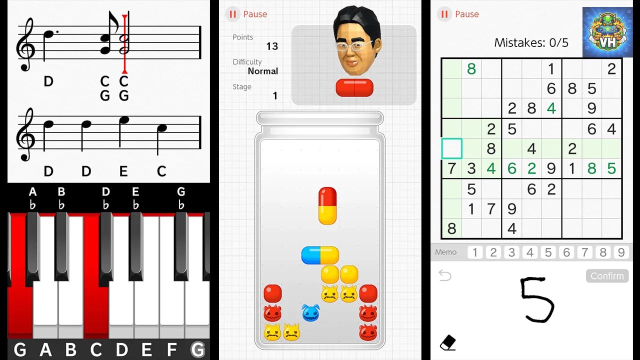 Dr Kawashima's Brain Training for Nintendo Switch Nintendo Switch - ảnh màn hình 3