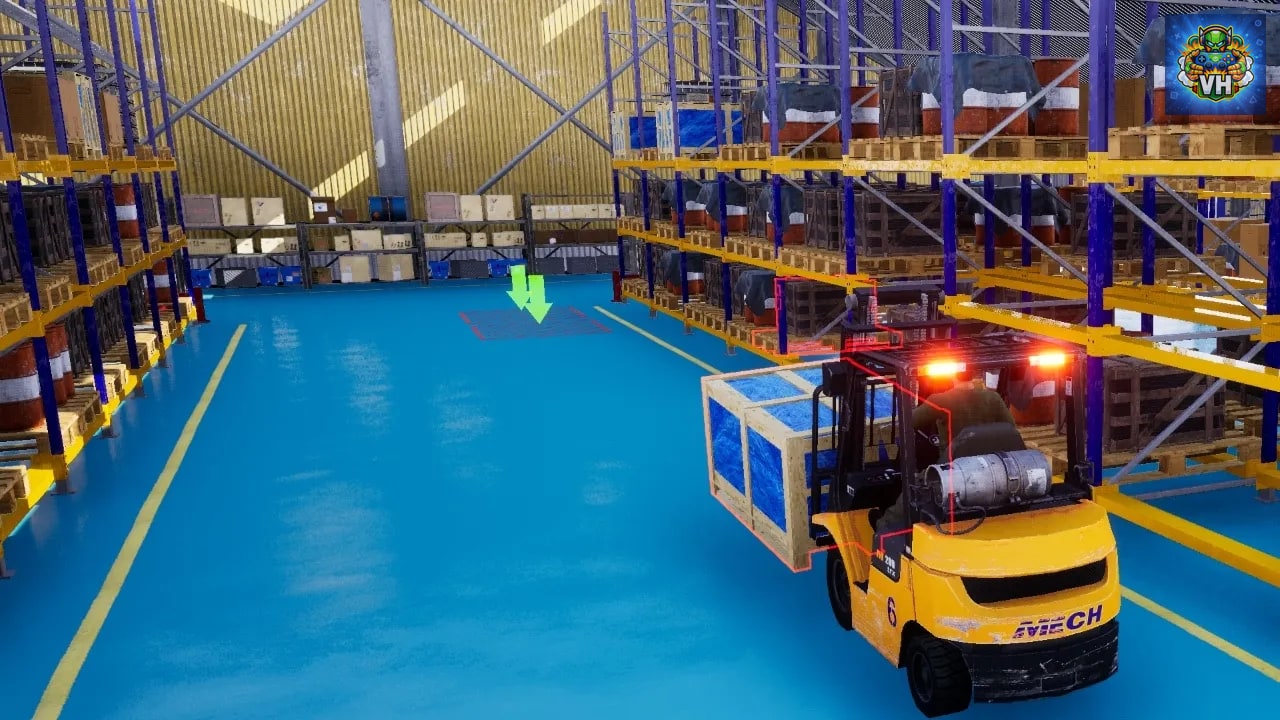 Forklift - The Simulation Nintendo Switch - ảnh màn hình 5