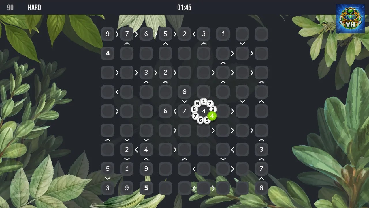 Futoshiki Math Nintendo Switch - ảnh màn hình 2
