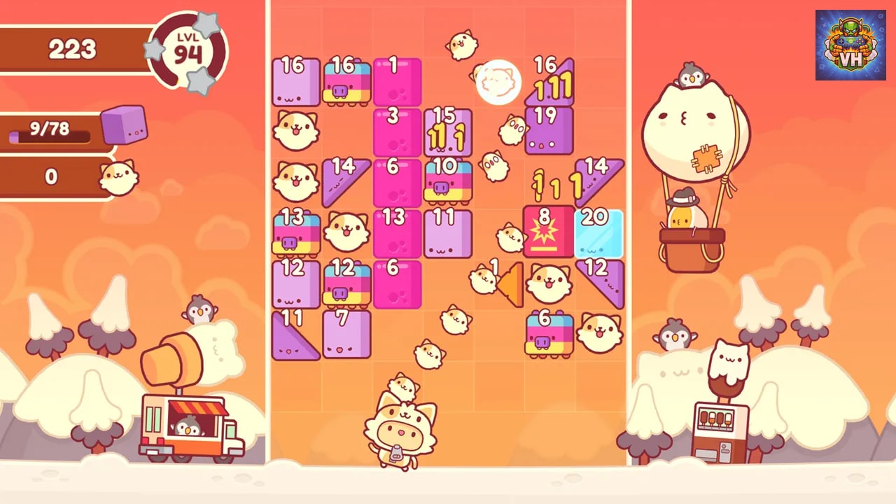 Piffle: A Cat Puzzle Adventure Nintendo Switch - ảnh màn hình 1