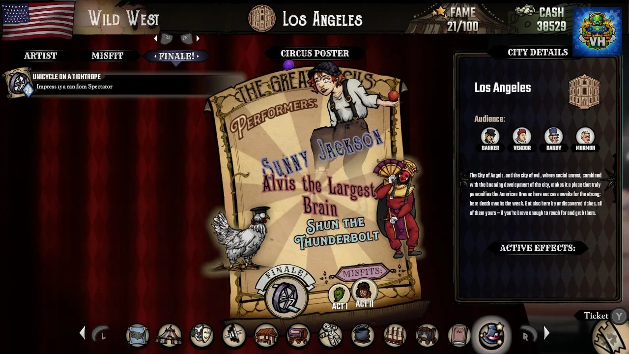 The Amazing American Circus Nintendo Switch - ảnh màn hình 6