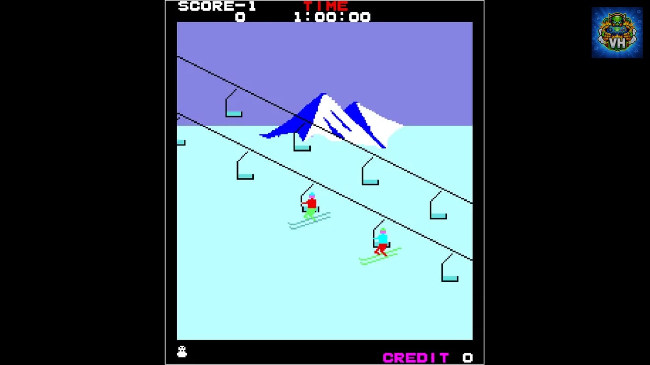 Arcade Archives ALPINE SKI Nintendo Switch - ảnh màn hình 6