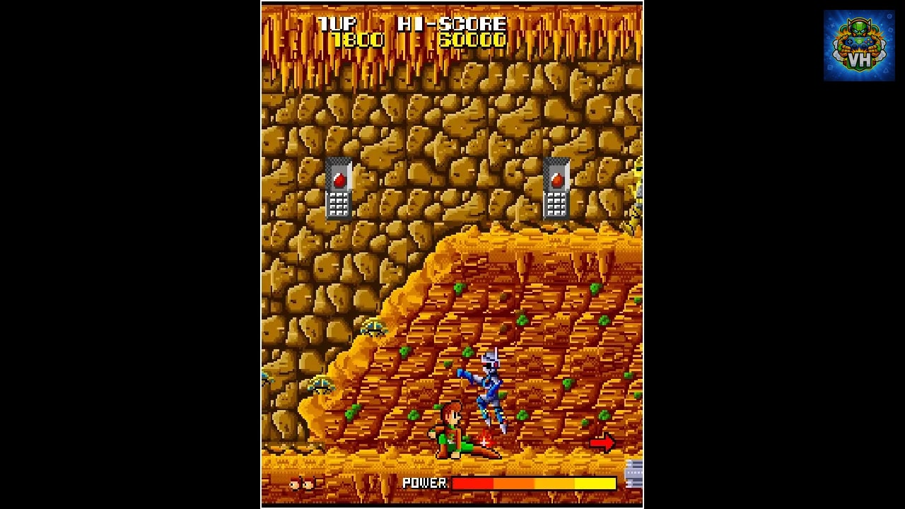 Arcade Archives Cosmo Police Galivan Nintendo Switch - ảnh màn hình 6