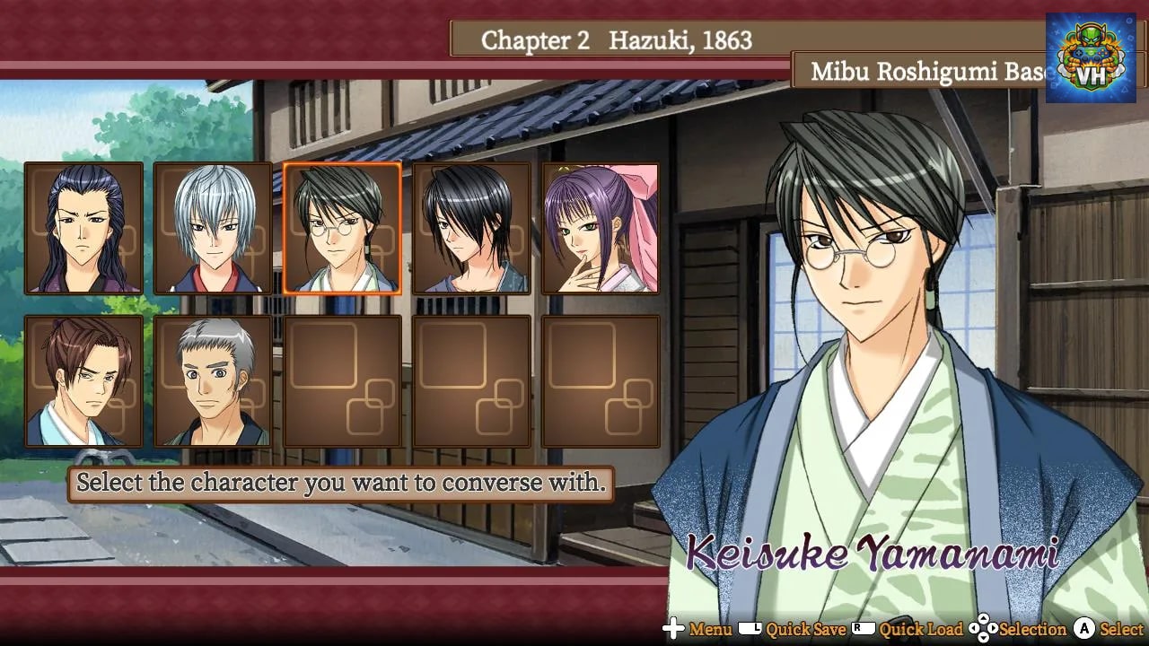 Bakumatsu Renka SHINSENGUMI Nintendo Switch - ảnh màn hình 1