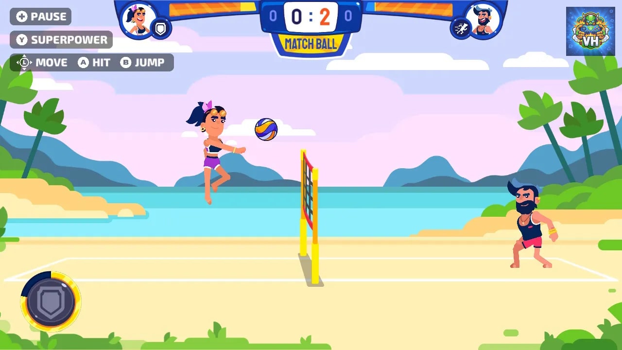 Beach Volleyball Challenge Nintendo Switch - ảnh màn hình 2
