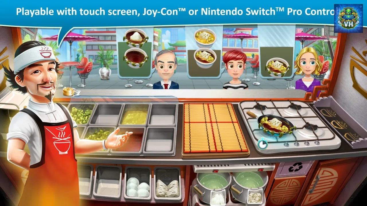 Food Truck Tycoon - Asian Cuisine Nintendo Switch - ảnh màn hình 1