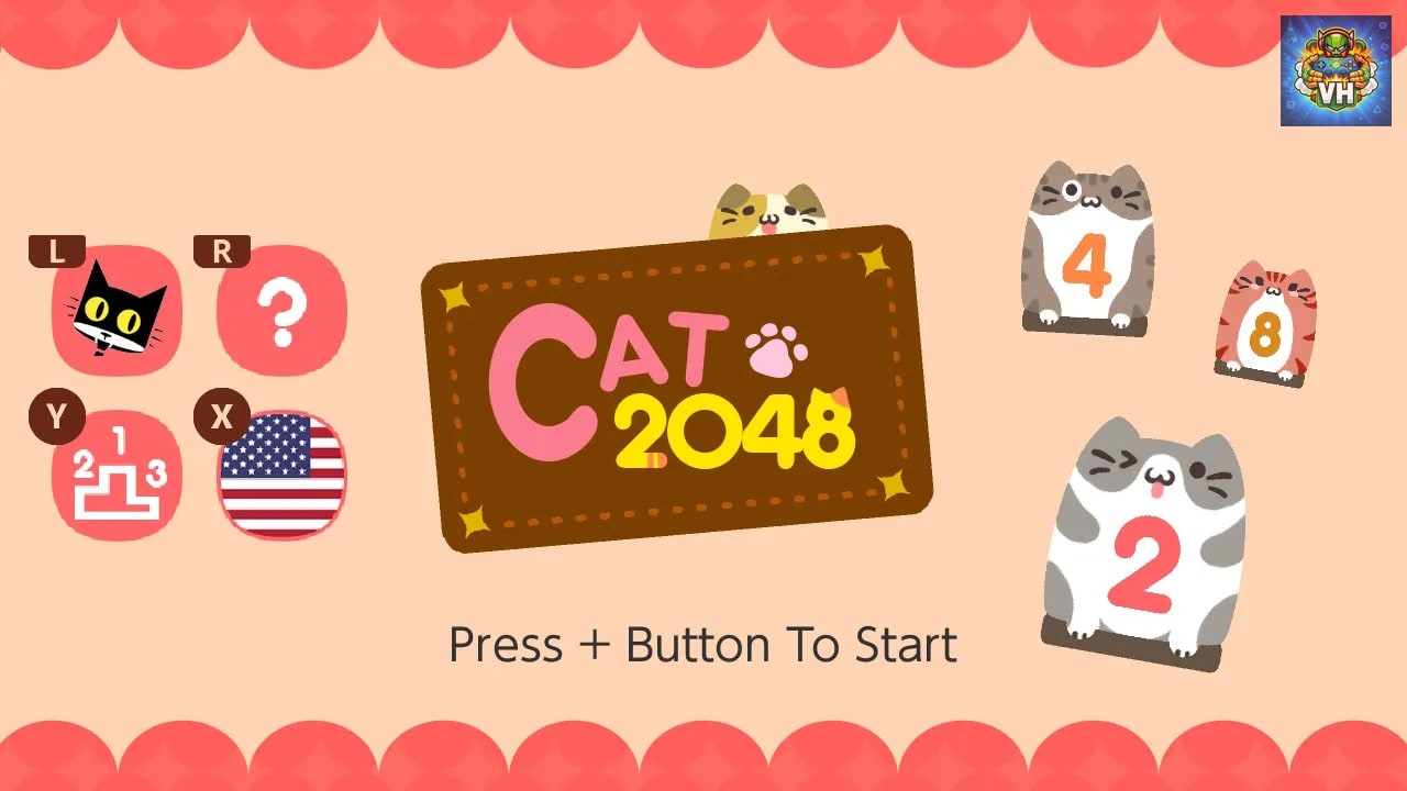 2048 CAT Nintendo Switch - ảnh màn hình 3