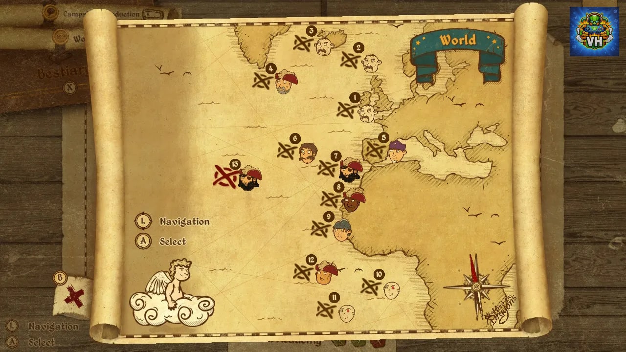 Here Be Dragons Nintendo Switch - ảnh màn hình 4