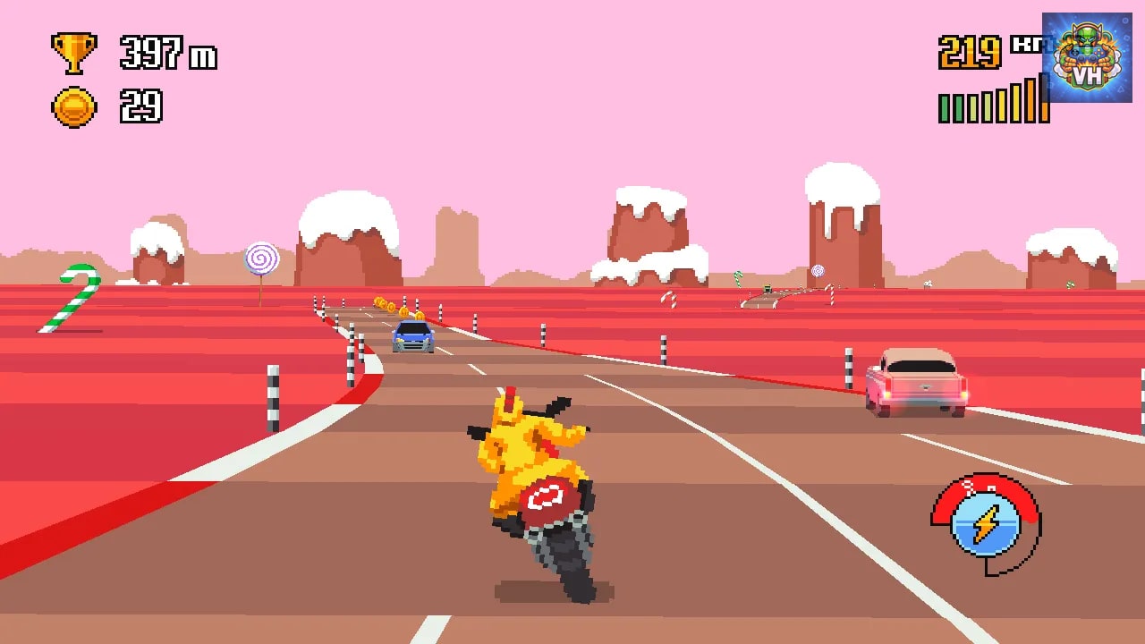 Retro Highway Nintendo Switch - ảnh màn hình 3