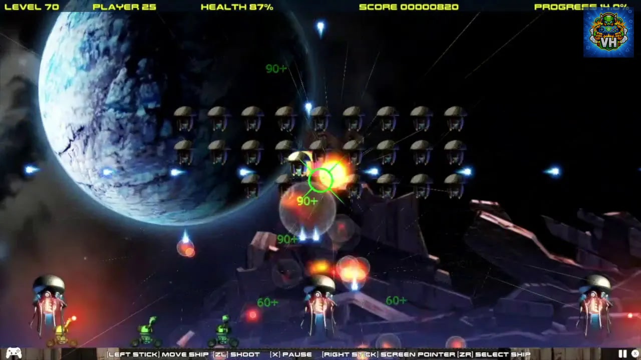 Ace Invaders Nintendo Switch - ảnh màn hình 6