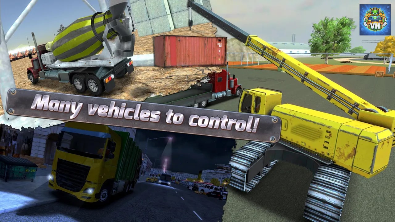 Extreme Trucks Simulator Nintendo Switch - ảnh màn hình 1