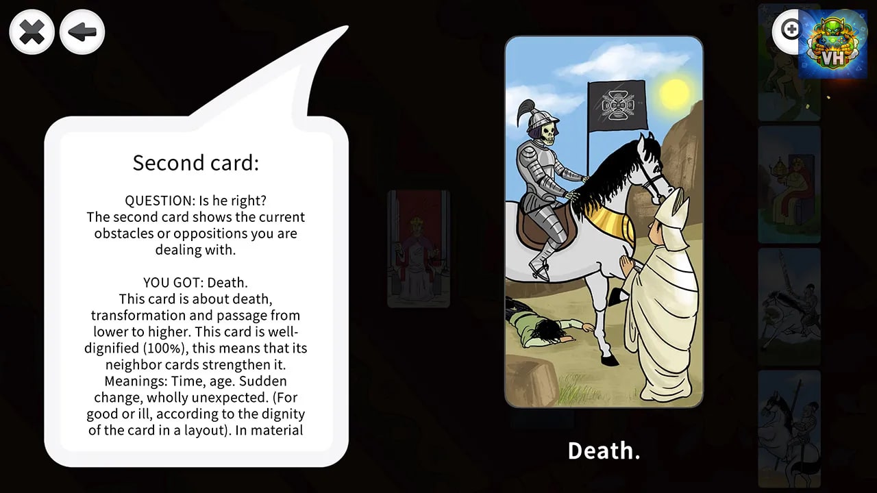 Tarot Readings Premium Nintendo Switch - ảnh màn hình 5
