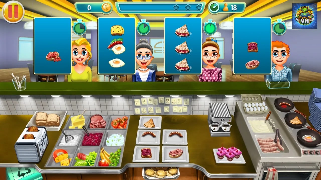 Breakfast Bar Tycoon Nintendo Switch - ảnh màn hình 2